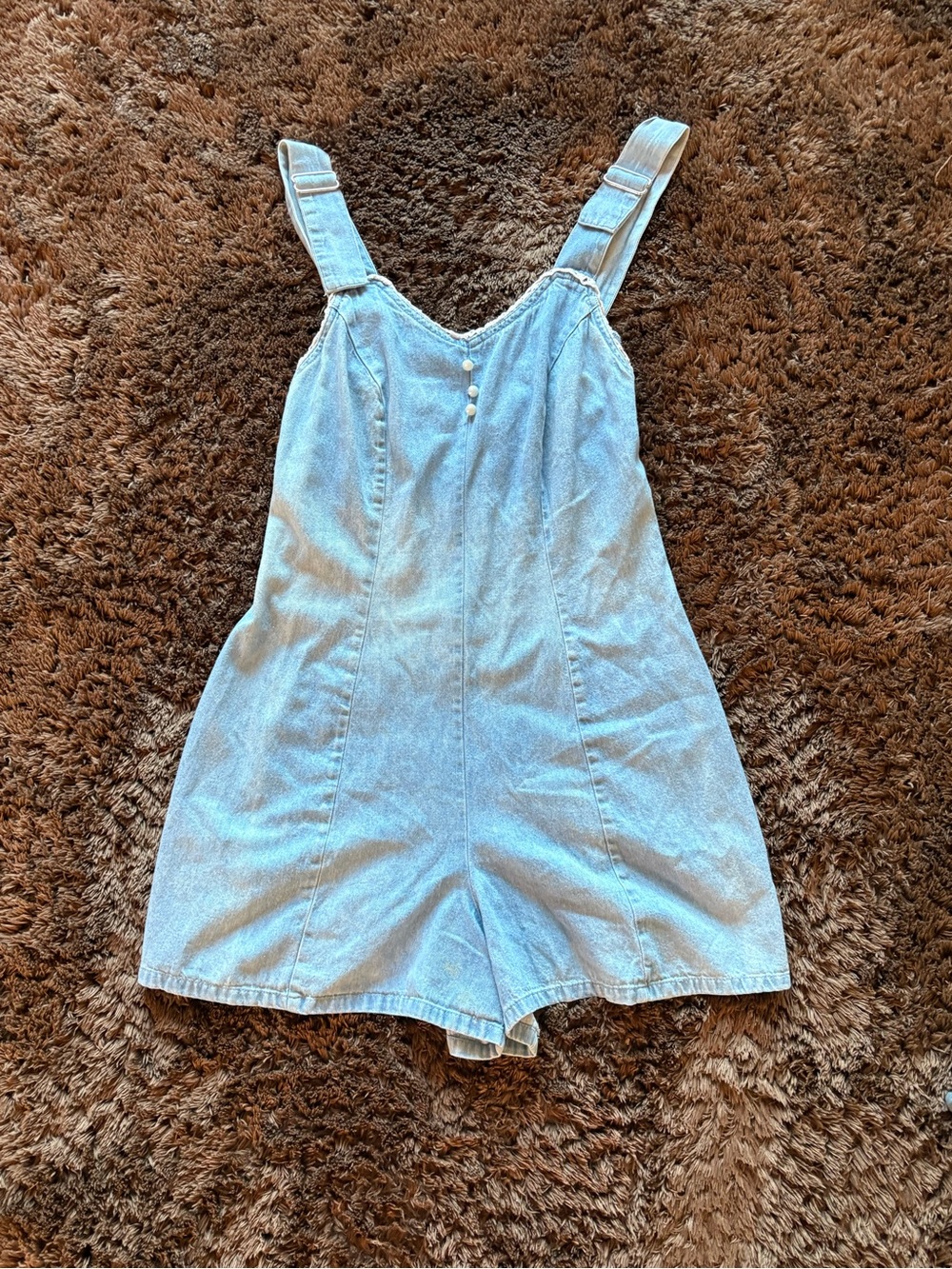 Women’s Mini Denim Romper